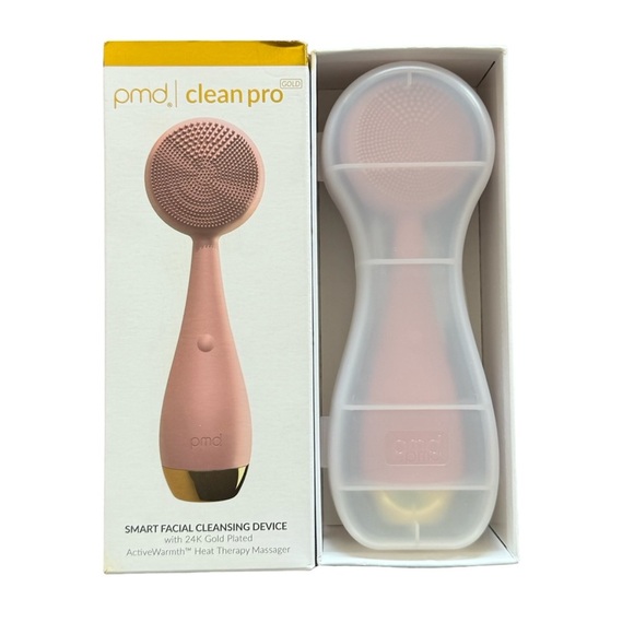 PMD Clean Pro Gold Facial Cleansing Device 24K Pink Smart Massager - Picture 6 of 8